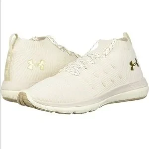Under Armour Sling-Flex Rise Shoes (Gold Edition) Under Armour Slingflex Rise - White | Editorialist main image 2